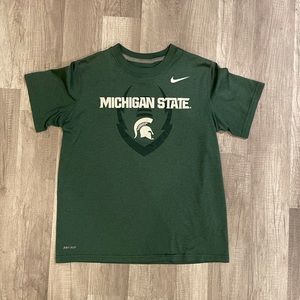 MSU kids Nike tshirt